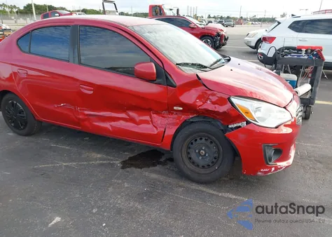 2018 Mitsubishi Mirage G4 Es z USA, uszkodzony, nr VIN ML32F3FJ7JHF06815
